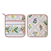 Petals &amp; Prose Pot Mitt in Pink
