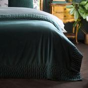 Siena Bedspread in Bottle Green 150 x 220cm