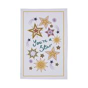 You're a Star Cotton Tea Towel in Multicolour