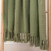 Bruges Throw in Khaki 130 x 180cm image