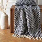 Bexley Throw in Navy 130 x 180cm image