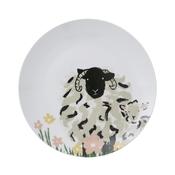 Woolly Sheep Porcelain Side Plate in White image