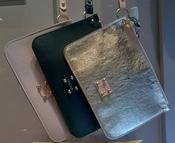Metallic Pink Studded Purse