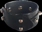 Black Centre Strap Cuff