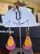 Double Tear Drop Earrings image