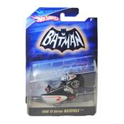 Batman 1966 TV Series Batcycle Hot Wheels 1/50 Diecast Model 2007 image