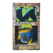 DC Comics Batman Ceramic Mug and Sock Gift Set BB Designs