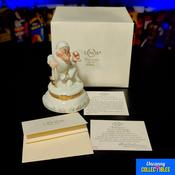 Disney Snow White Grumpy Lenox Trinket Box with Charm 2004 image