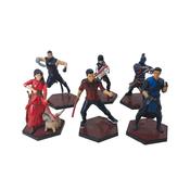 Marvel Shang-Chi Legend of the Ten Rings Disney Store 6 Figure Set