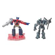 Transformers Optimus Prime and Blackout Hasbro Mini Figure Bundle image