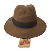 Indiana Jones Fedora Hat Crambes Wool Felt Size Large 2011 image
