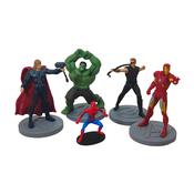 Marvel Avengers Hulk Thor Iron Man Hawkeye CDI 2012 4 Figure Bundle image