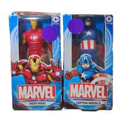 Marvel Iron Man and Captain America Hasbro Action Figure Bundle image