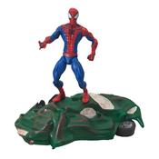 Marvel Select Spider-Man with Crushed Car Action Figure 2010