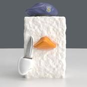 Resident Evil Tofu Mini Tubbz Cosplaying Duck