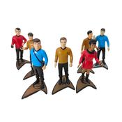 Star Trek Hamilton Kirk Spock McCoy Uhura Scotty Sulu Chekov PVC Figures 1991