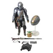 Star Wars Mandalorian Din Djarin The Child Deluxe Black Series Hasbro Figure image