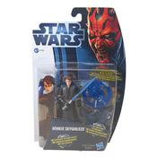 Star Wars The Clone Wars Anakin Skywalker Darth Maul Card Hasbro Figure 2012 image