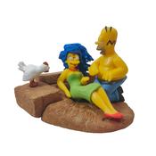 The Simpsons Homer and Marge Gentle Giant Bust-Ups Diorama