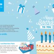 Love, Warmth and Nutrition Pack - Birthday Electronic Card