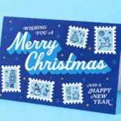Emergency Survival Kit - Christmas Postal Card