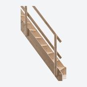 DOLLE HANDRAIL BANISTER FOR SPACE SAVING STAIRCASES