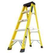 INSUL8-S Fibreglass Swingback Step Ladder 5 Tread
