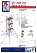 UTS Access Tower 1.45m (W) x 1.8m (L) 6.7m Platform Height