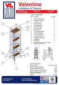 UTS Access Tower 1.45m (W) x 1.8m (L) 7.2m Platform Height