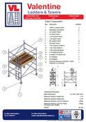 UTS Access Tower 1.45m (W) x 1.8m (L) 1.7m Platform Height