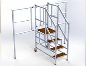 UTS LORRY PODIUM STAIR 1.0M