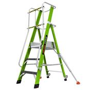 Little Giant Stadium Fibreglass Podium Step Ladder 3 Tread