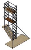 UTS STAIRWELL ACCESS TOWER 4.3M PLATFORM HEIGHT