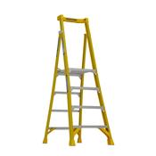 Werner Fibreglass Podium Stepladder 4 Tread