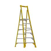 Werner Fibreglass Podium Stepladder 6 Tread