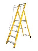 Magnastep Fibreglass Wide Platform Stepladder 5 Tread