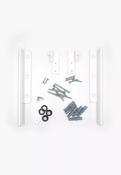 DOLLE MEZZANINE LADDER SLIDING SYSTEM WHITE