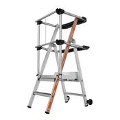 Tubesca Raptor Fixed Podium Stepladder 2 Tread
