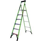 Little Giant MightyLite Fibreglass Step Ladder 6 Tread
