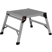 Zarges Aluminium Hop-Up Work Platform, Double Width