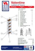 UTS Access Tower 1.45m (W) x 1.8m (L) 9.2m Platform Height