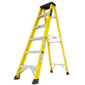 INSUL8-S Fibreglass Swingback Step Ladder 6 Tread