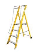 Magnastep Fibreglass Wide Platform Stepladder 4 Tread