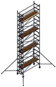 UTS 500 INDUSTRIAL 3T 0.85M (W) X 2.5M (L) 7.2M PLATFORM HEIGHT