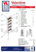 UTS Access Tower 1.45m (W) x 2.5m (L) 9.7m Platform Height