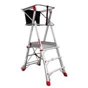 Faraone Adjustable Podium Stepladder 3 - 5 Rung