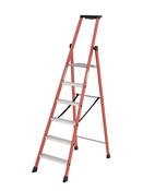 Tubesca Compact Fibreglass Platform Stepladder 6 Tread