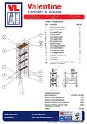 UTS Access Tower 1.45m (W) x 2.5m (L) 8.7m Platform Height