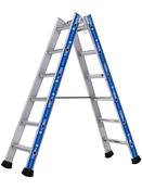 Tubesca Platinium Double Sided Stepladder 2 x 6 Tread