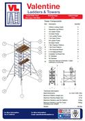 UTS Access Tower 1.45m (W) x 1.8m (L) 4.7m Platform Height image